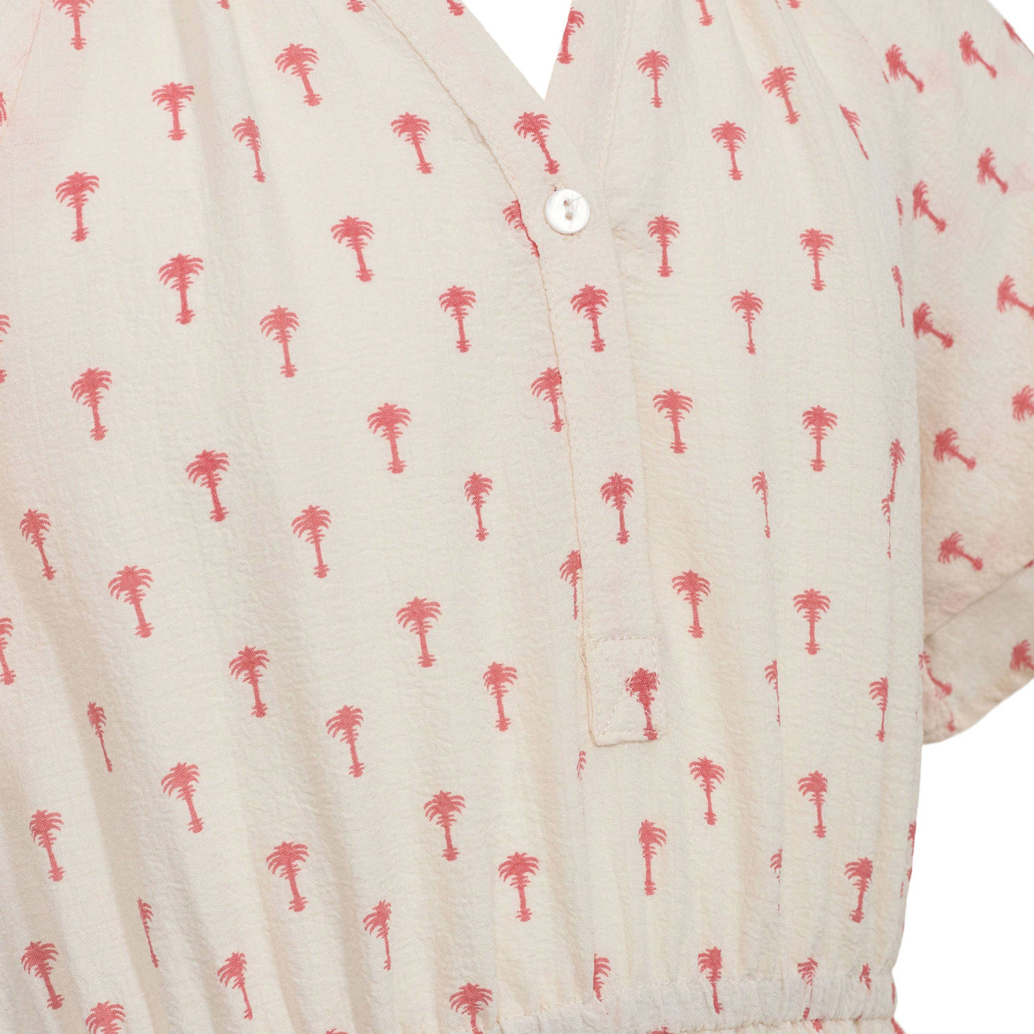 Sofie Schnoor maxi jurk ecru roze