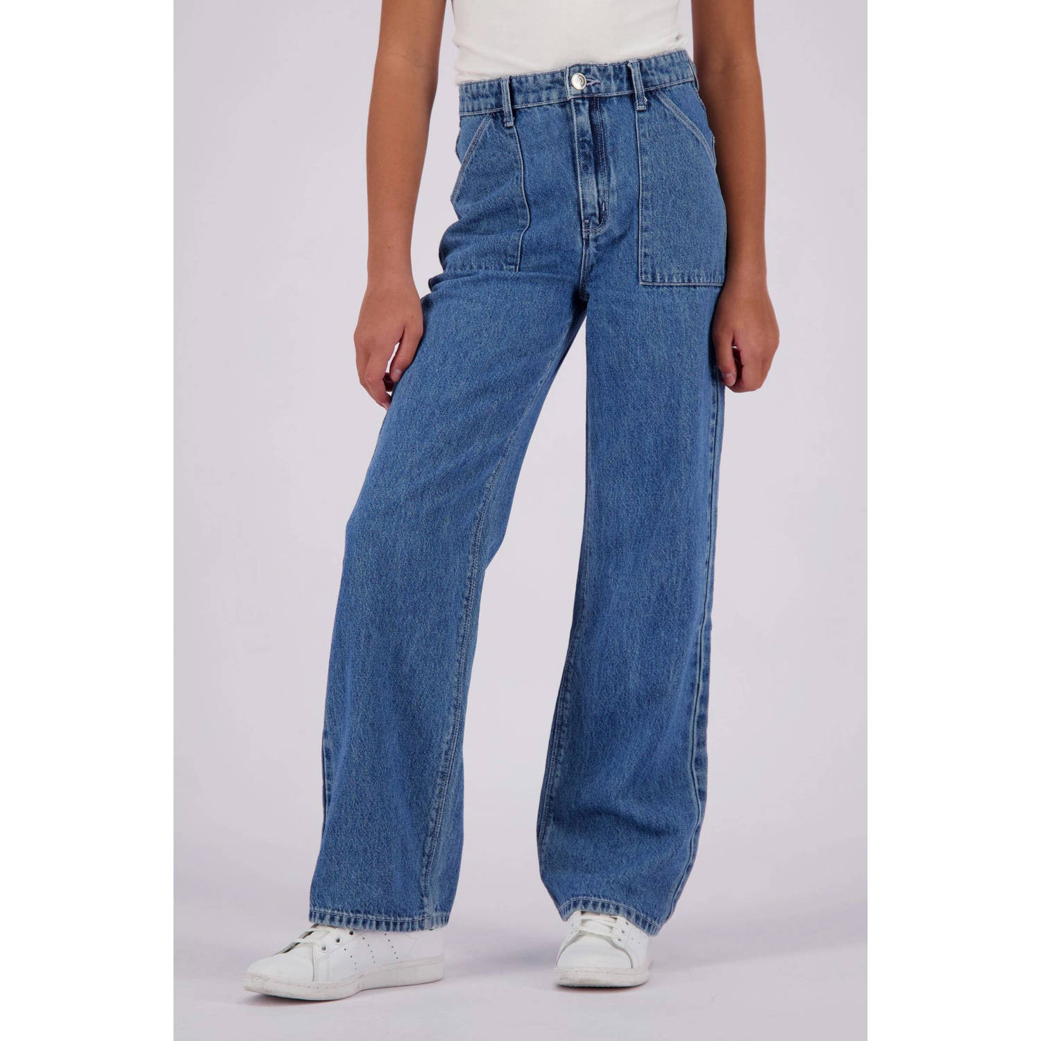 Raizzed wide leg jeans Mississippi Worker mid blue stone