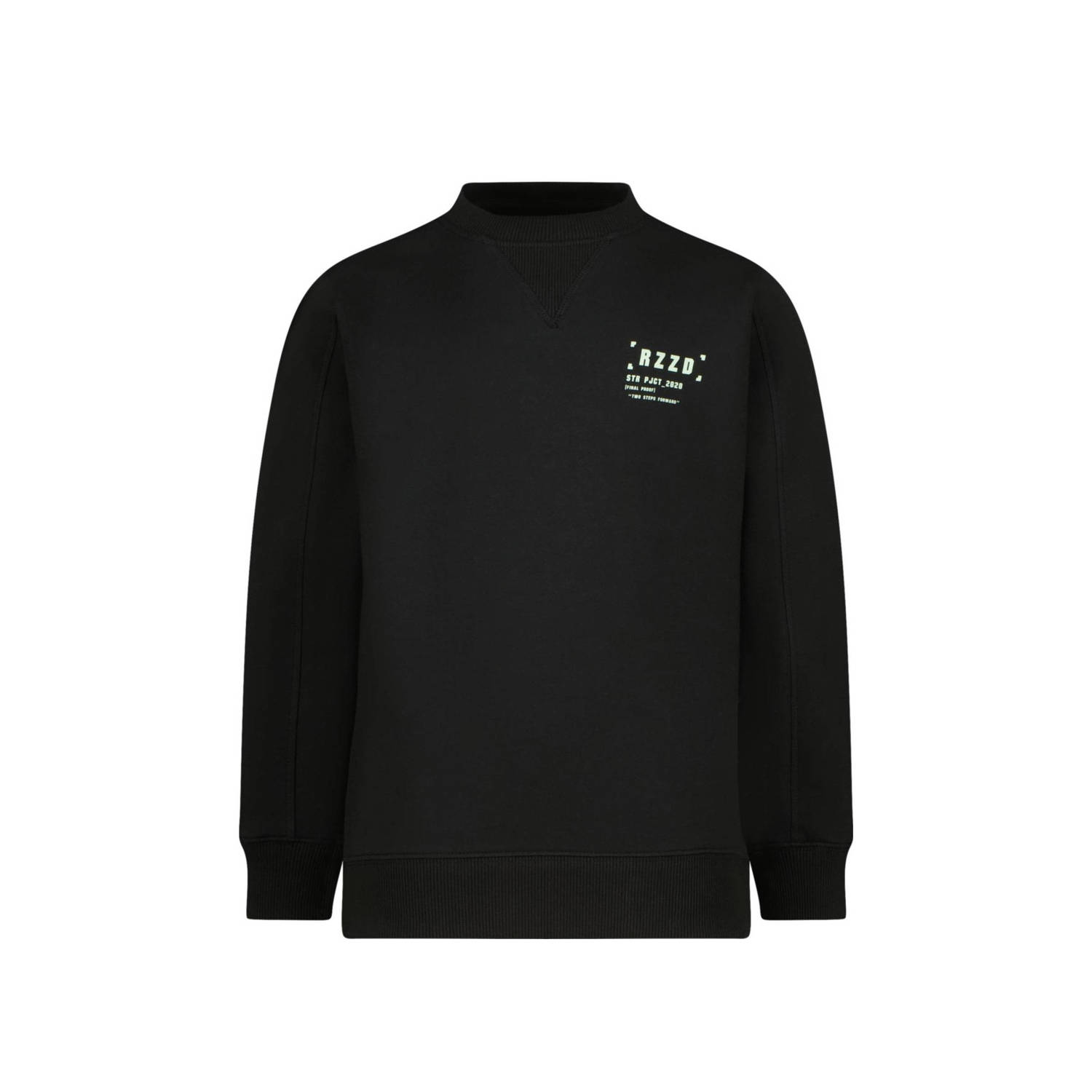 Raizzed sweater Nam met printopdruk zwart Printopdruk 128