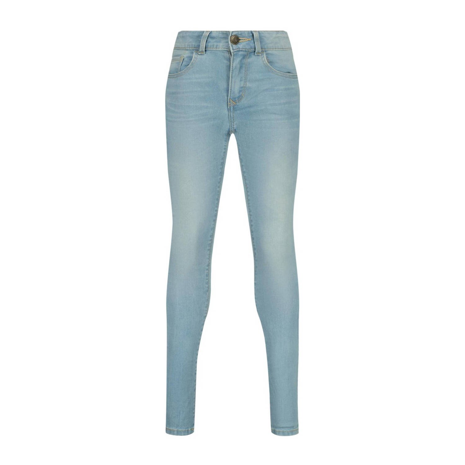 Raizzed skinny jeans Chelsea light blue stone Blauw Meisjes Stretchdenim 134