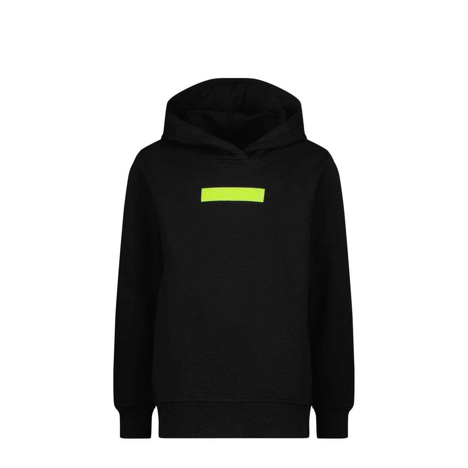 Raizzed hoodie Nylan met logo zwart Sweater Logo 128