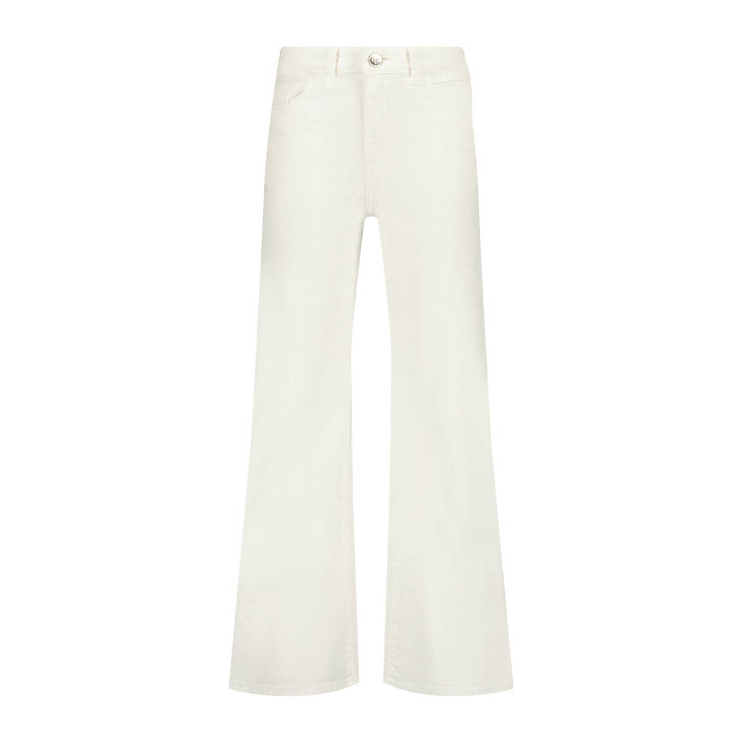 Raizzed wide leg jeans Mississippi white Wit Meisjes Stretchdenim Effen 134