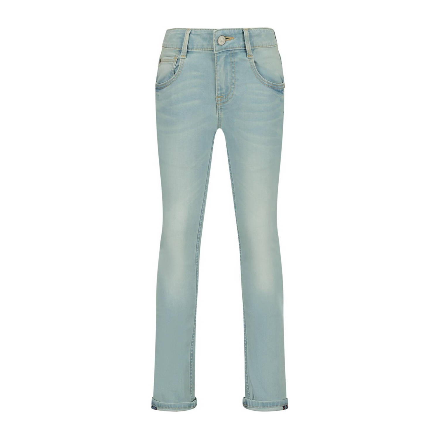 Raizzed skinny jeans Tokyo light blue stone Blauw Jongens Stretchdenim 128