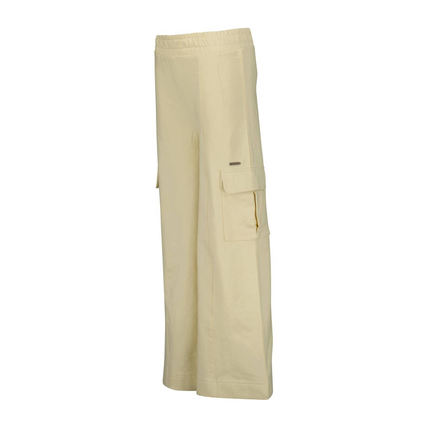 Raizzed wide leg cargobroek Lies beige