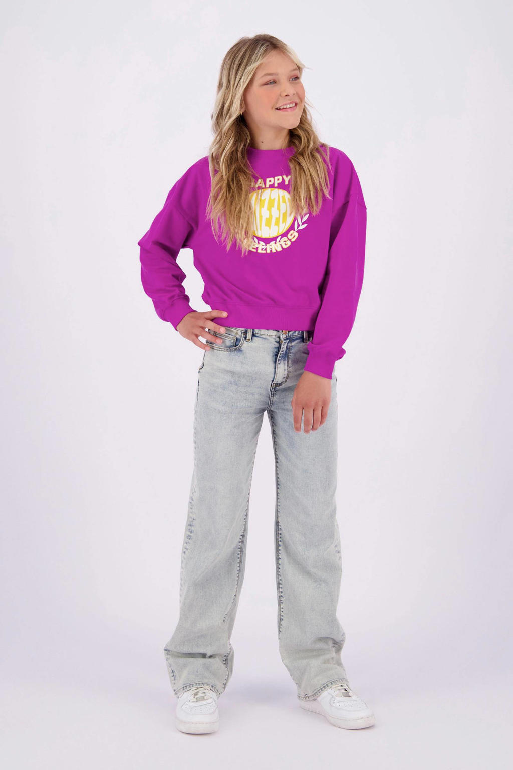 Raizzed wide leg jeans Mississippi light blue stone