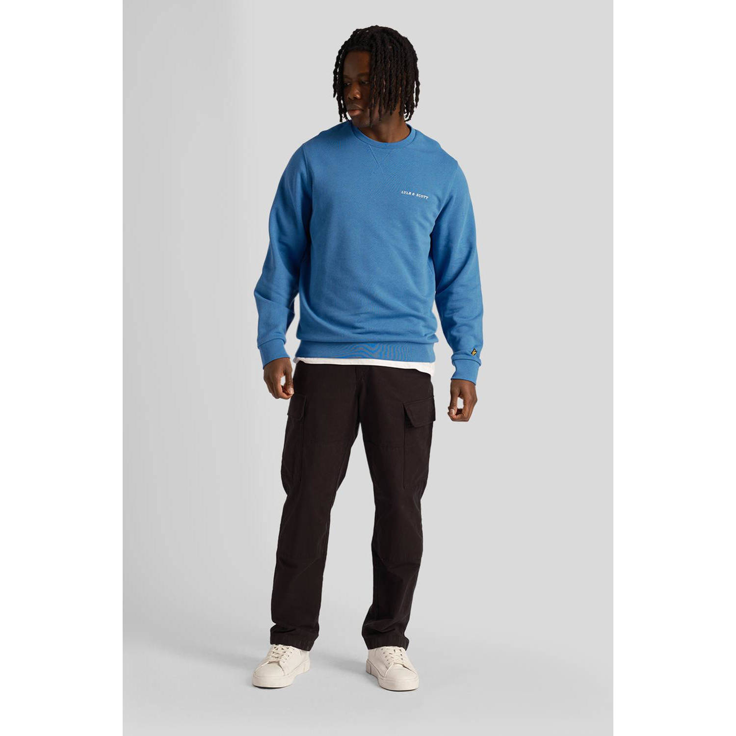 Lyle & Scott sweater blauw