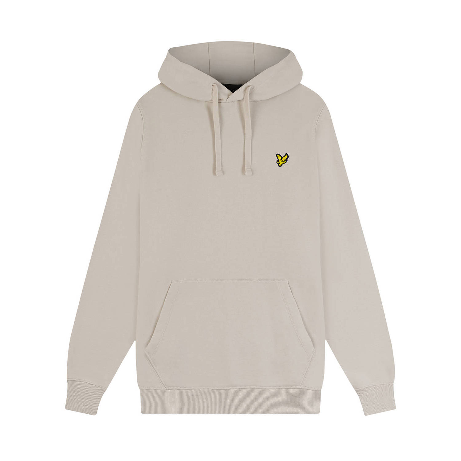 Lyle & Scott Beige Pullover Hoodie voor Mannen Beige Heren