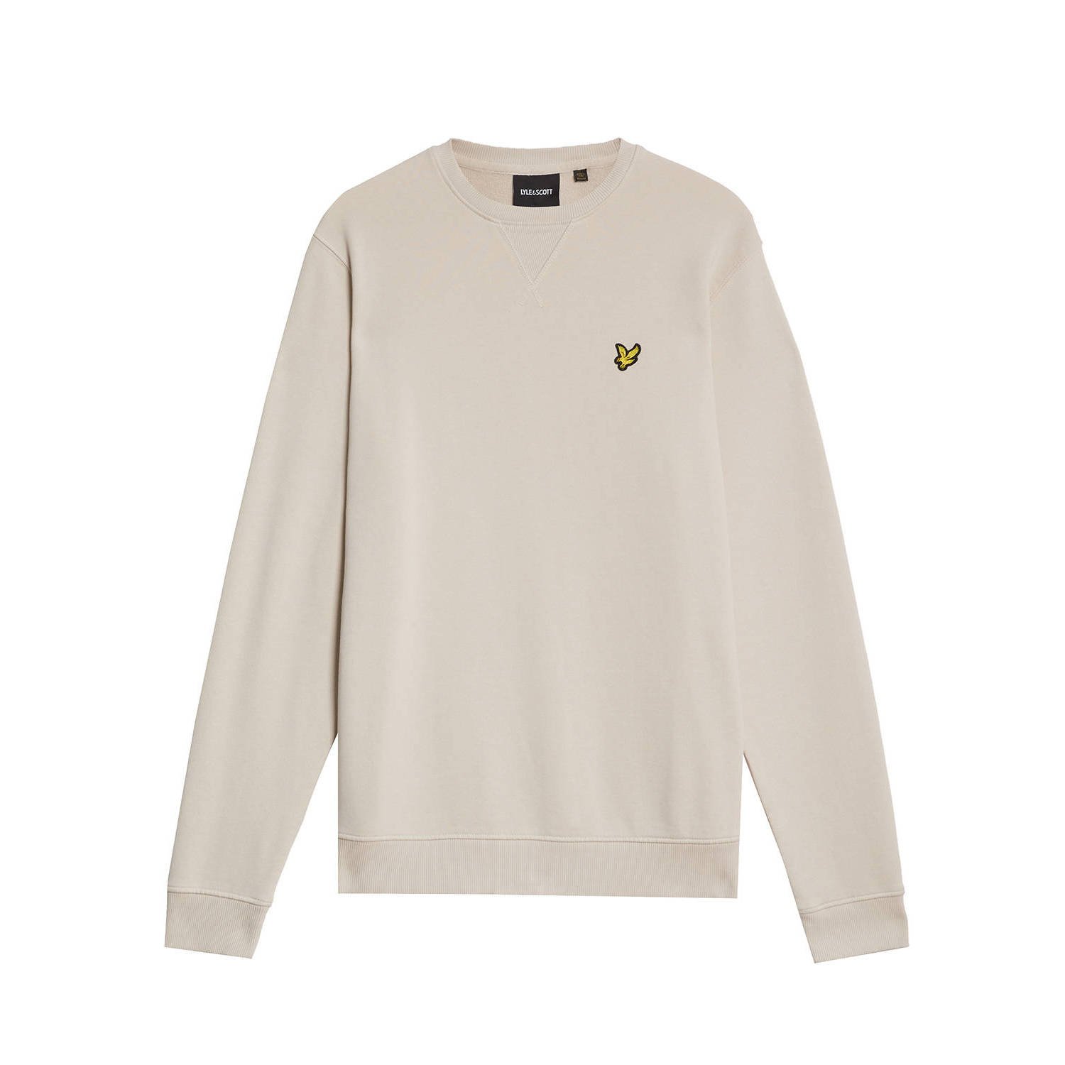 LYLE & SCOTT Heren Truien & Vesten Crew Neck Sweatshirt Beige