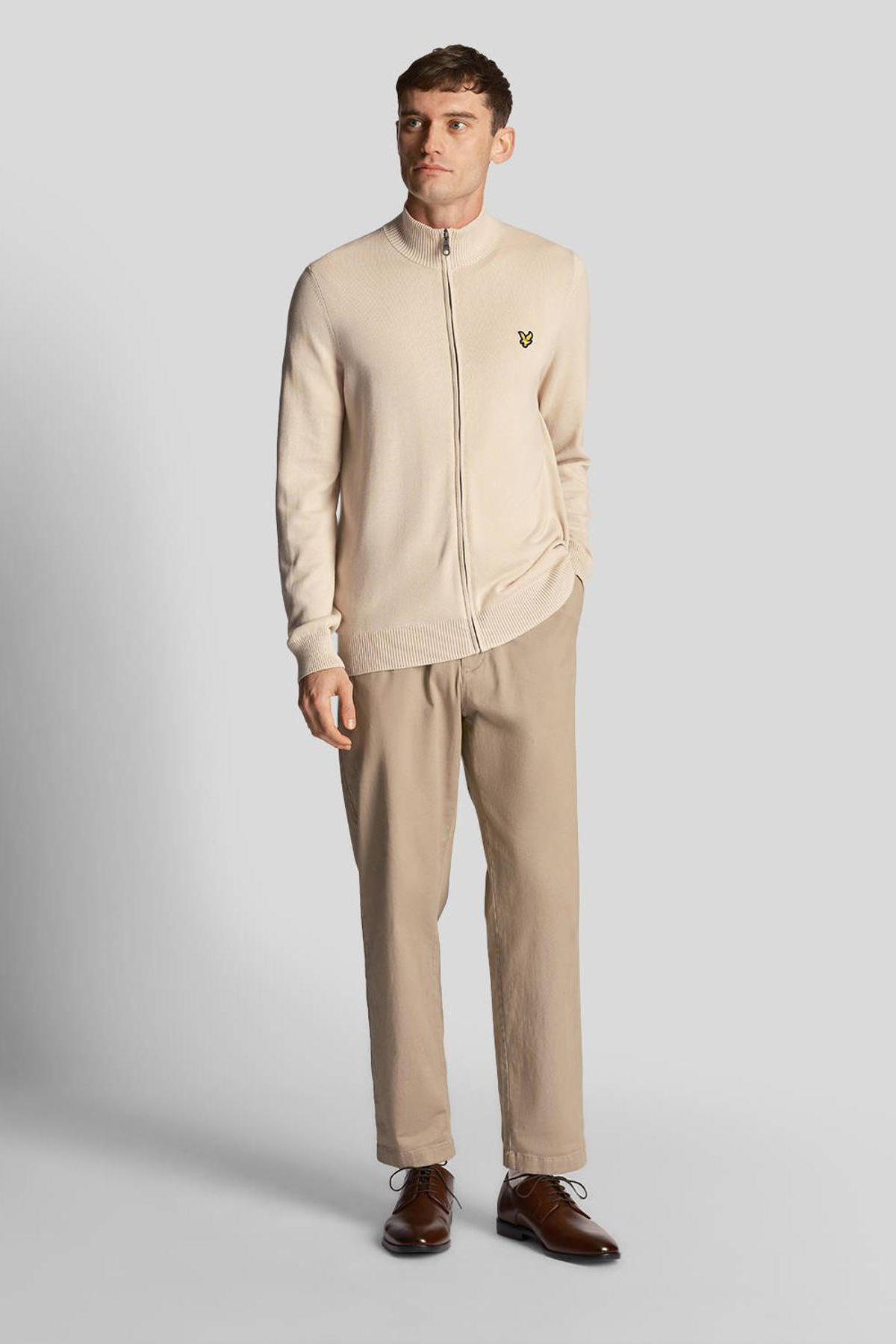 Hemden korte mouw beige Lyle & Scott main image 1