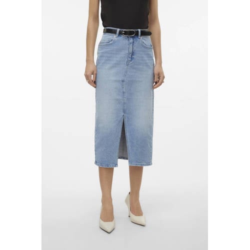 VERO MODA spijkerrok VMVERI light blue denim afbeelding