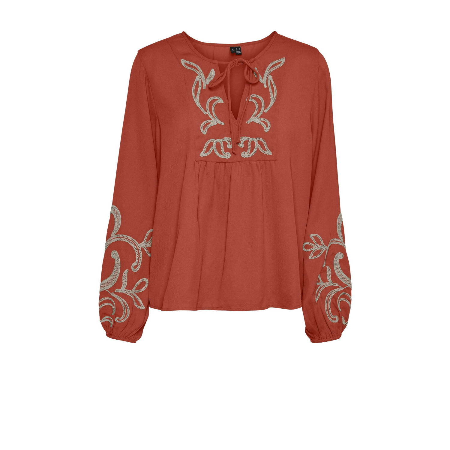 Vero Moda Stijlvolle Blouse Orange Dames