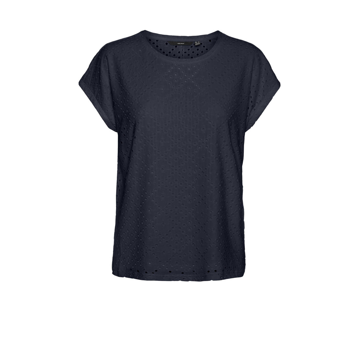 Vero Moda T-shirt met broderie anglaise model 'TASSA'