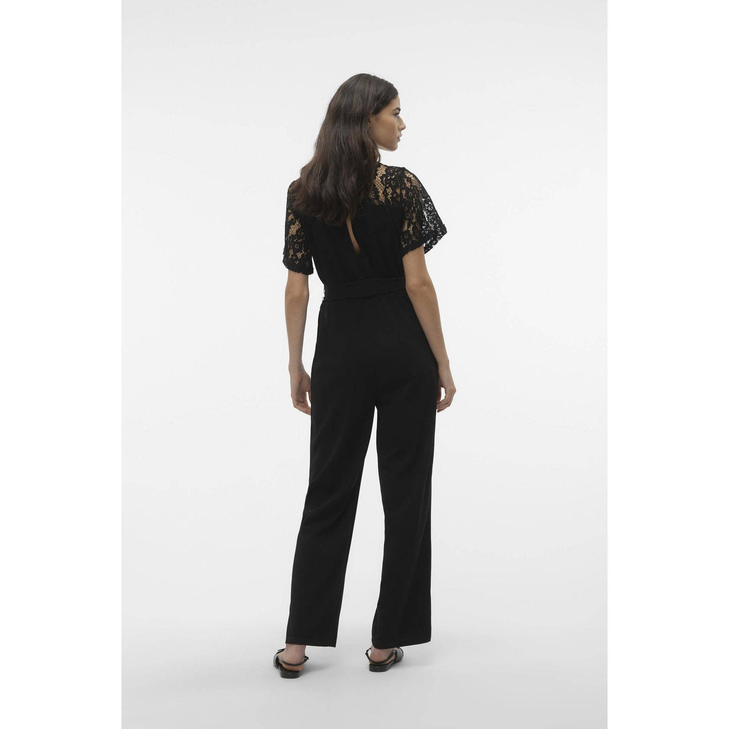 VERO MODA jumpsuit VMMAGDA zwart