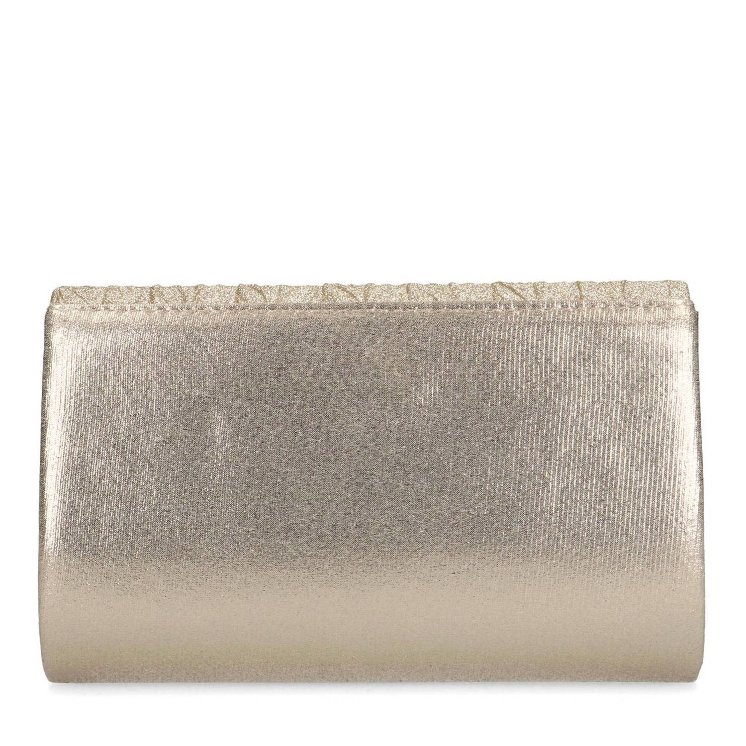 Manfield clutch goudkleurig