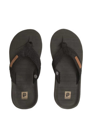 Haiti teenslippers zwart