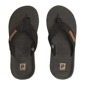Haiti teenslippers zwart