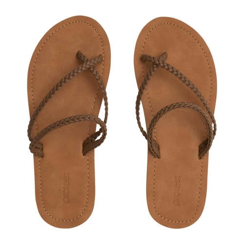 Protest PRthumble teenslippers bruin afbeelding