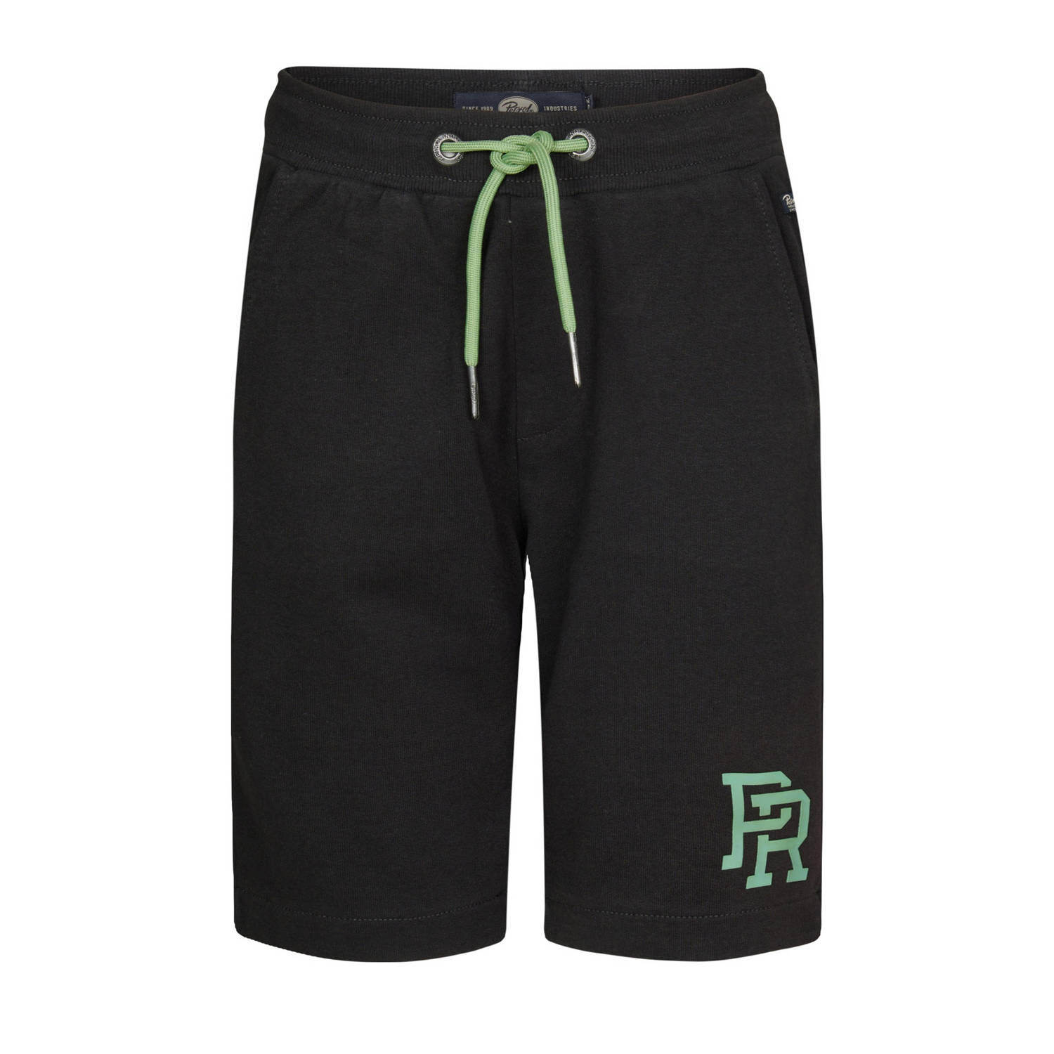 Petrol Industries sweatshort zwart groen