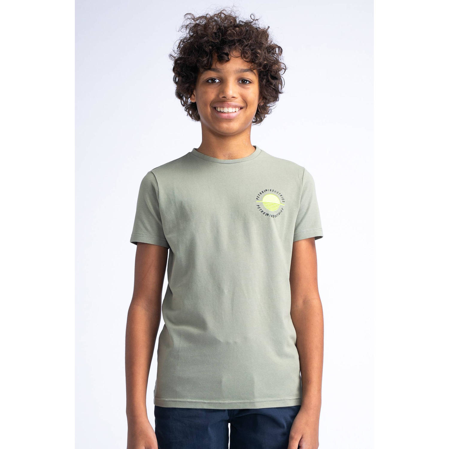 Petrol Industries T-shirt kaki