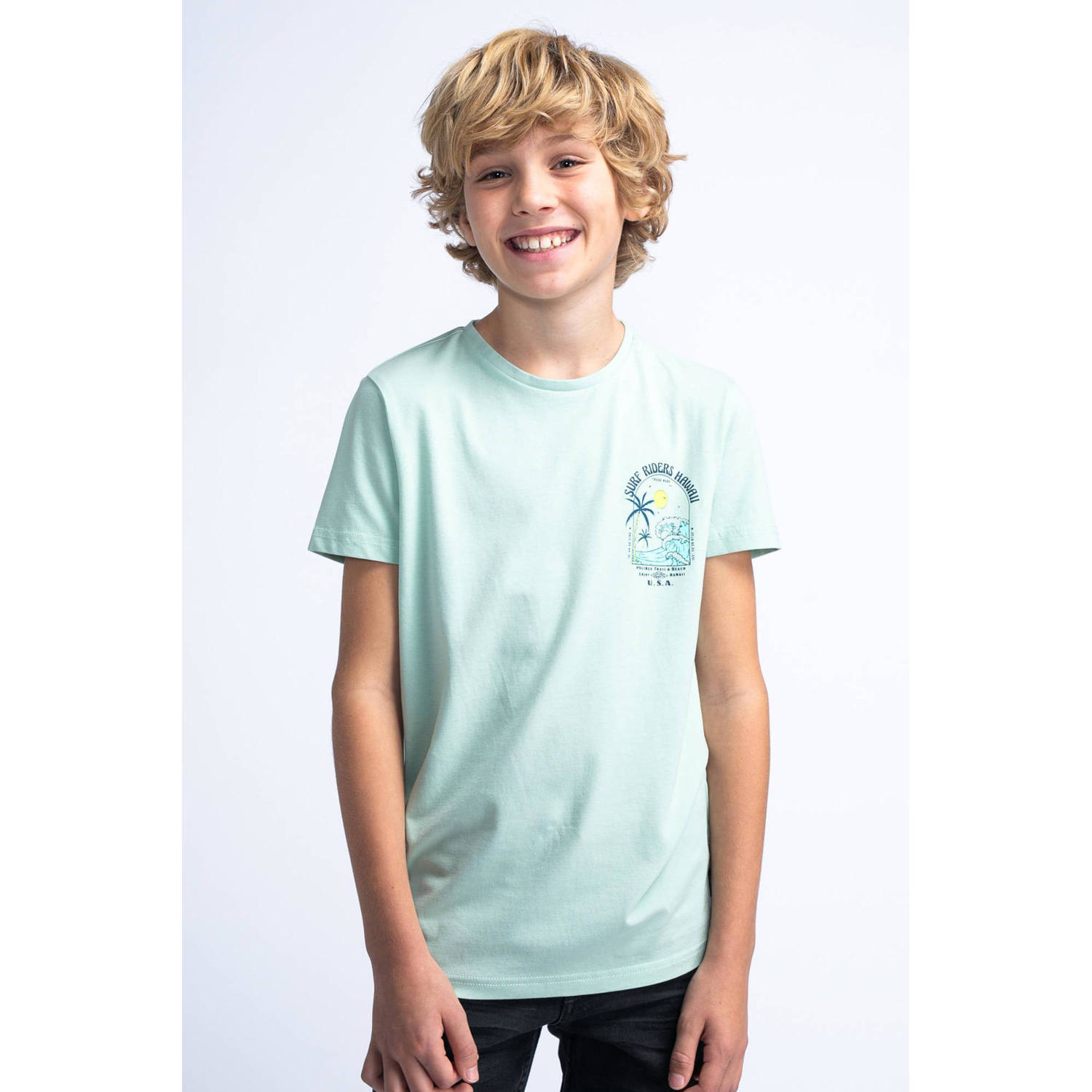 Petrol Industries T-shirt pistache