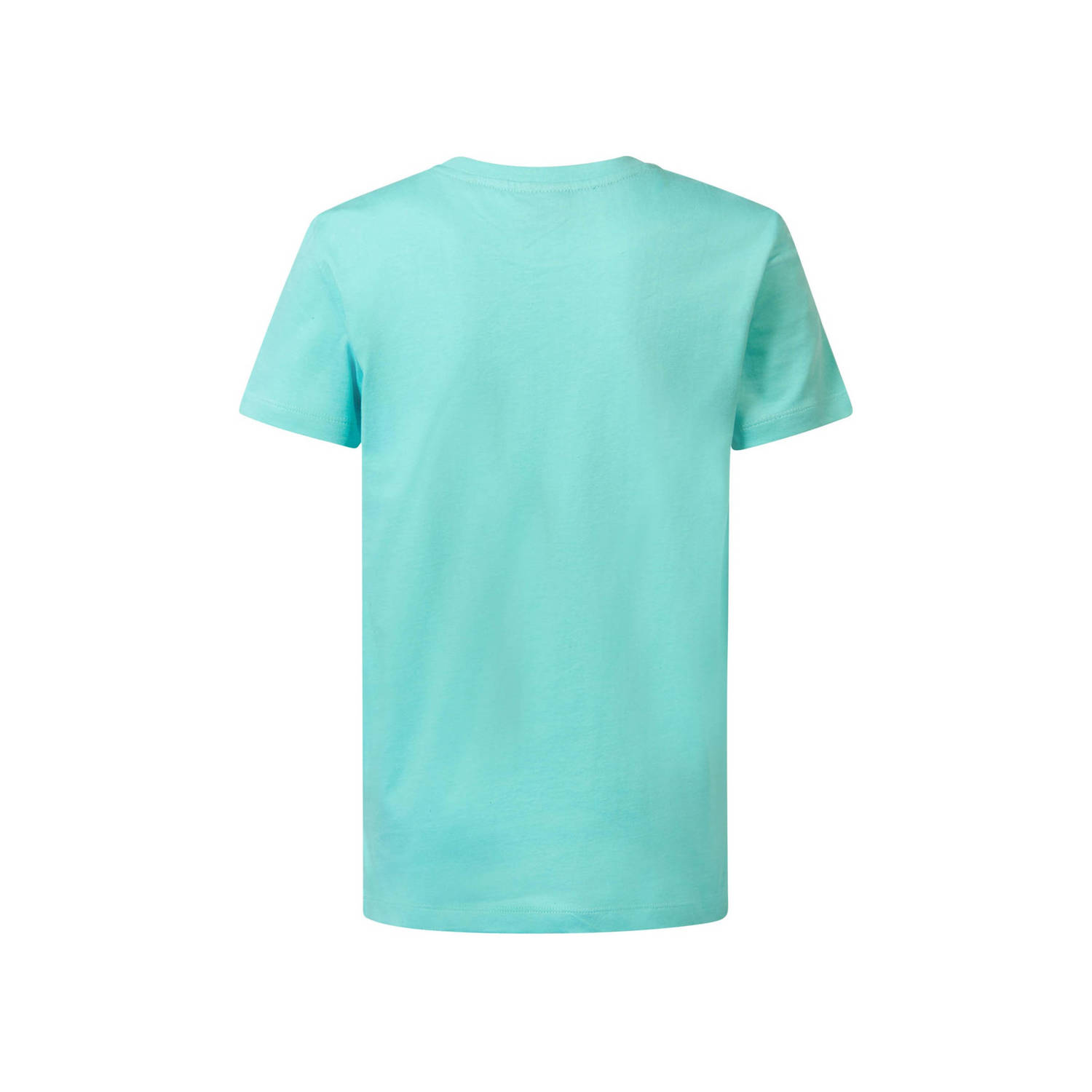Petrol Industries T-shirt aqua blauw
