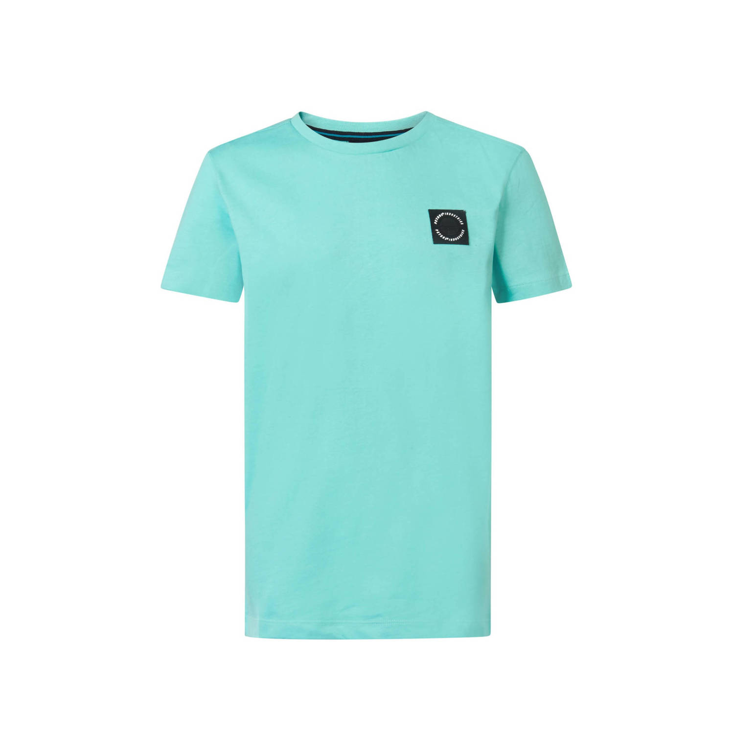 Petrol Industries T-shirt aqua blauw