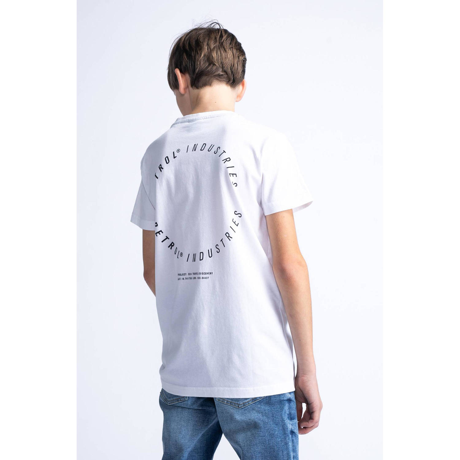 Petrol Industries T-shirt wit