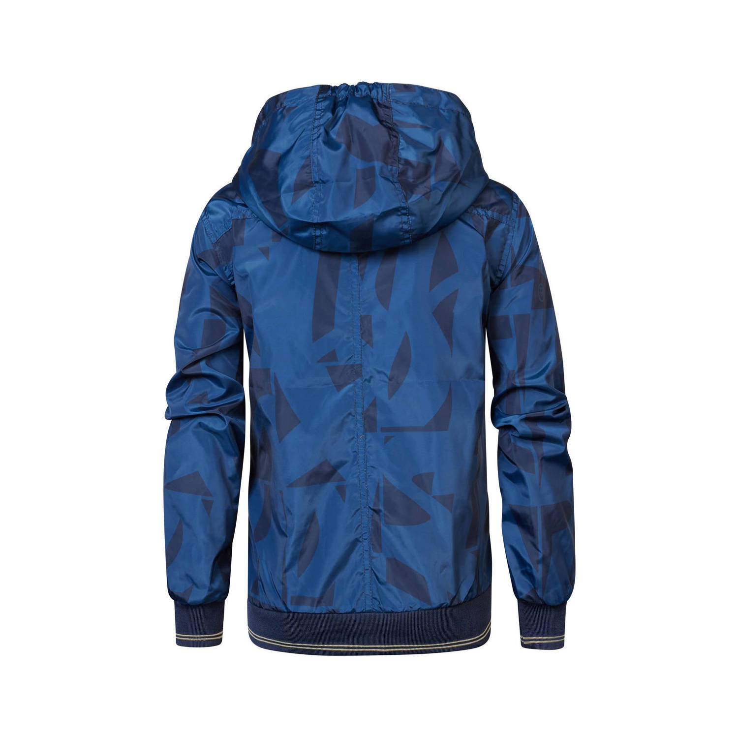 Petrol Industries zomerjas met camouflageprint blauw