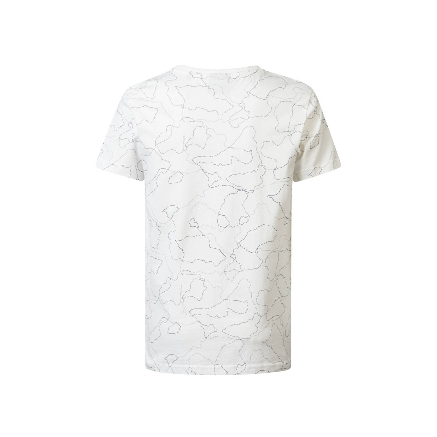 Petrol Industries T-shirt met logo wit