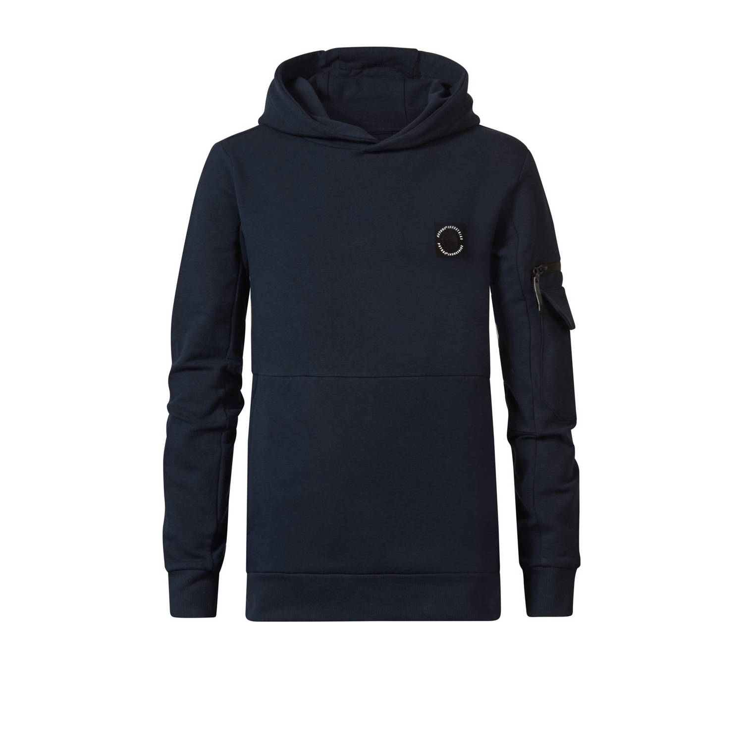 Petrol Industries hoodie navy Sweater Blauw Effen 152