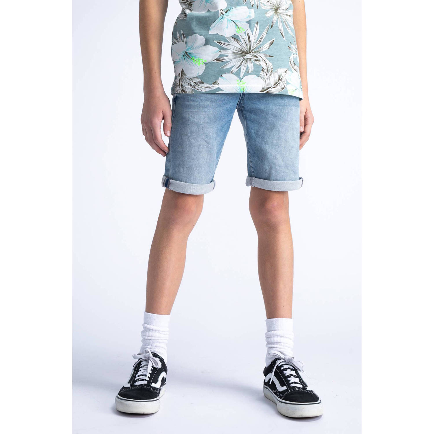 Petrol Industries denim short light stone