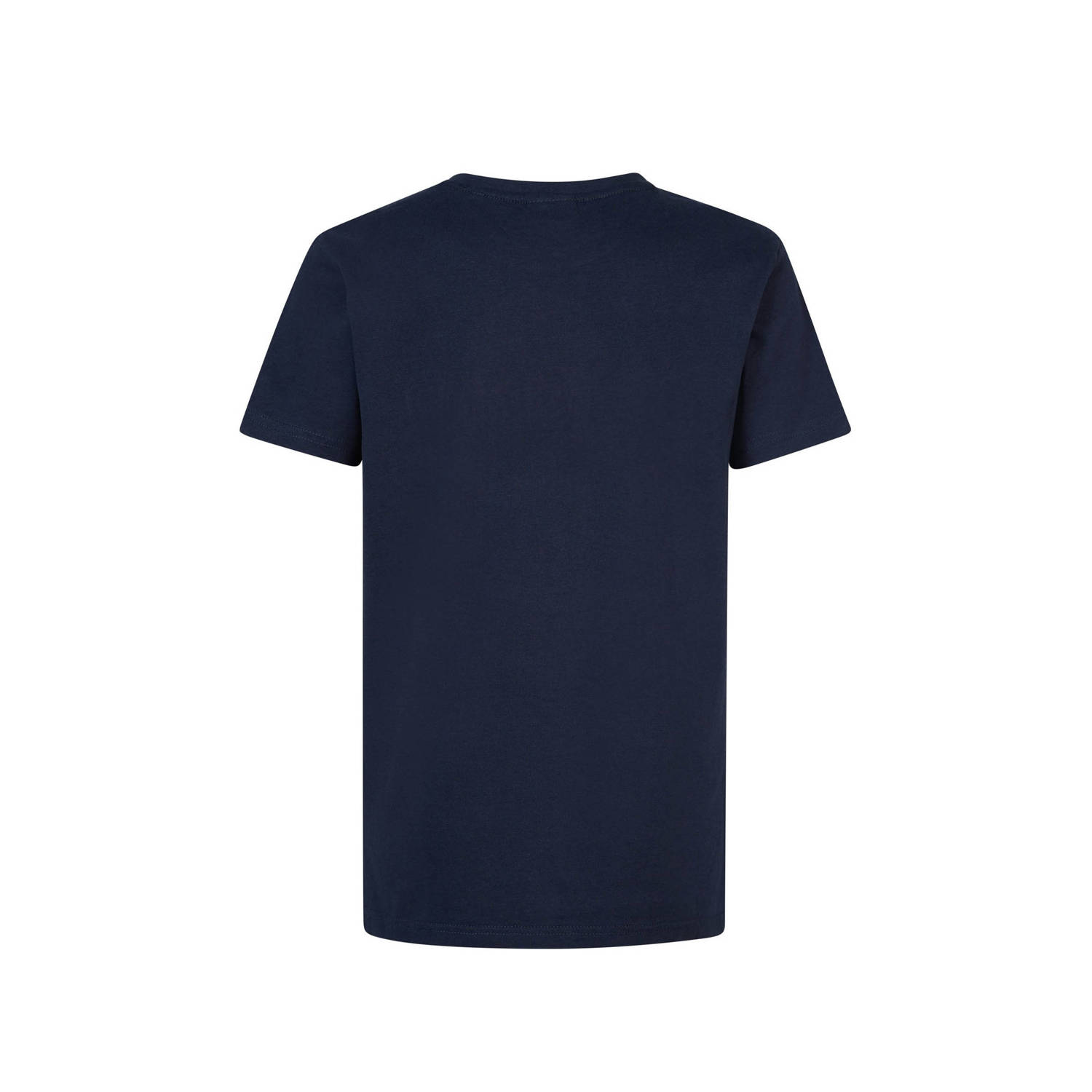 Petrol Industries T-shirt met logo donkerblauw