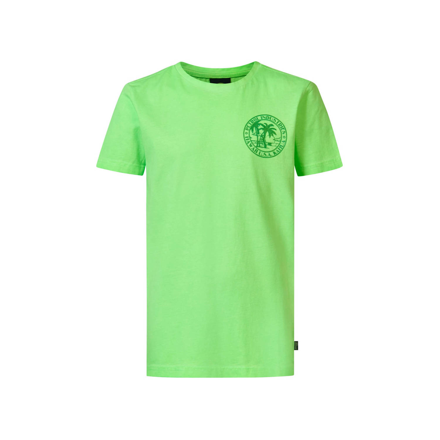 Petrol Industries T-shirt fel groen
