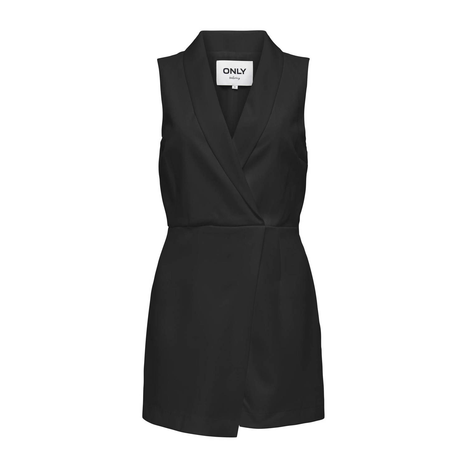 Only Elegante Zwarte Jumpsuit Black Dames