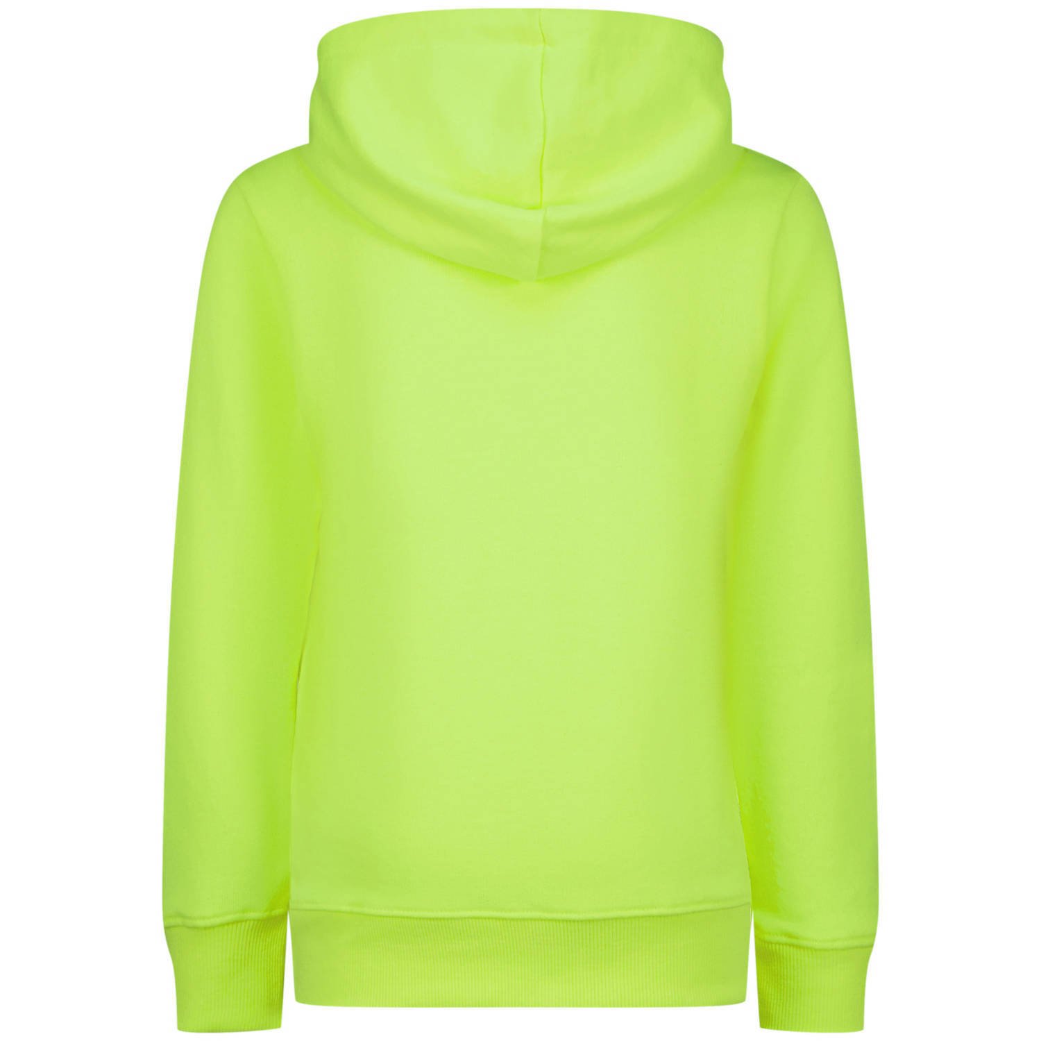 Raizzed hoodie Nylan met logo neon geel