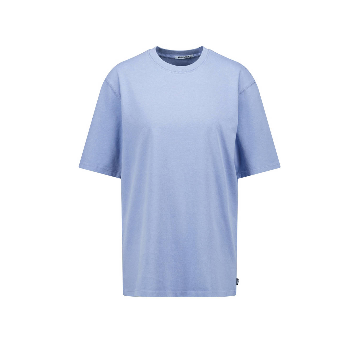 America Today T-shirt lichtblauw