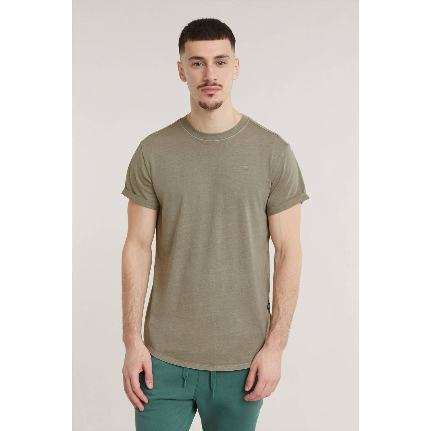 G-Star RAW regular fit T-shirt Lash met logo