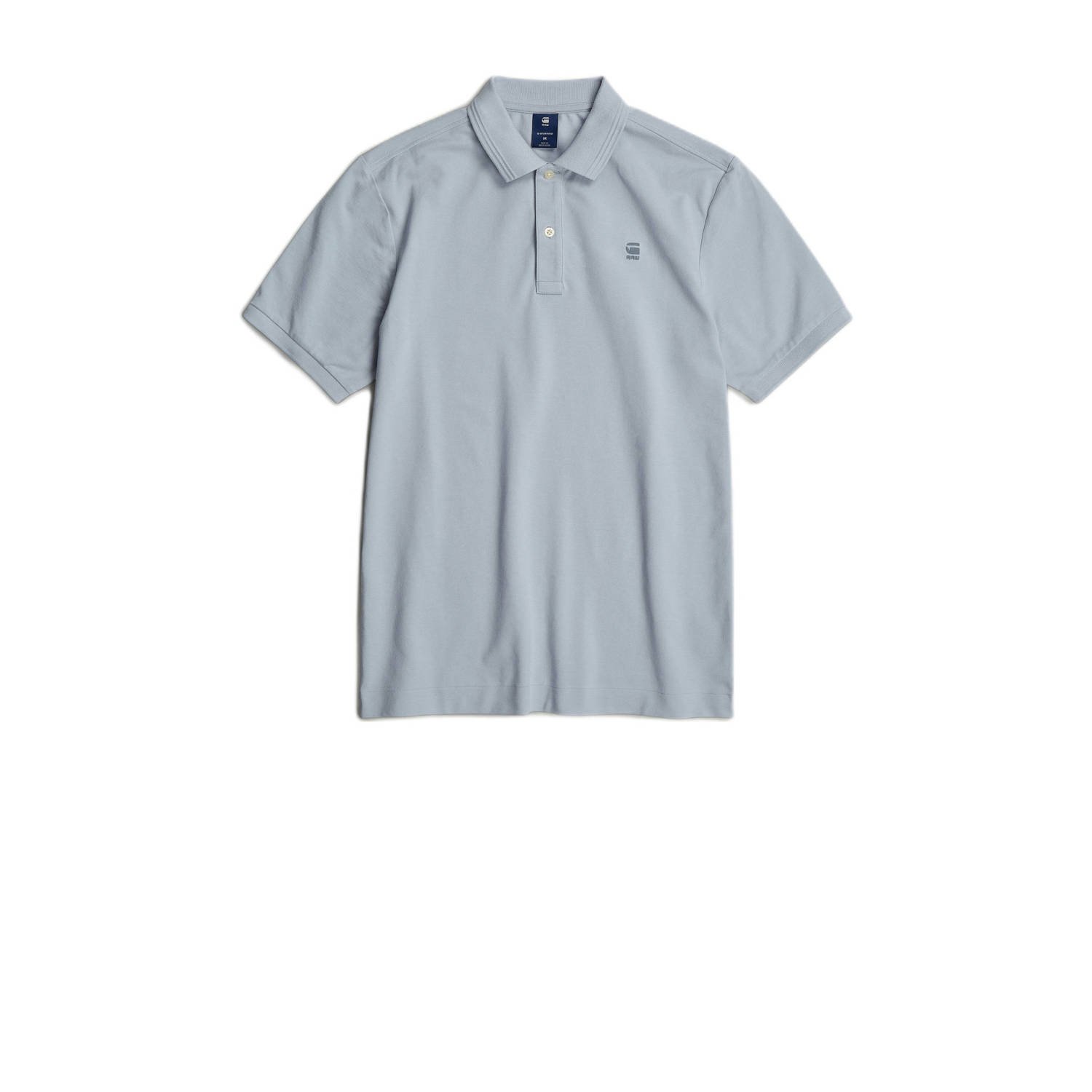 G-Star RAW Dunda Slim Polo Lichtblauw Heren