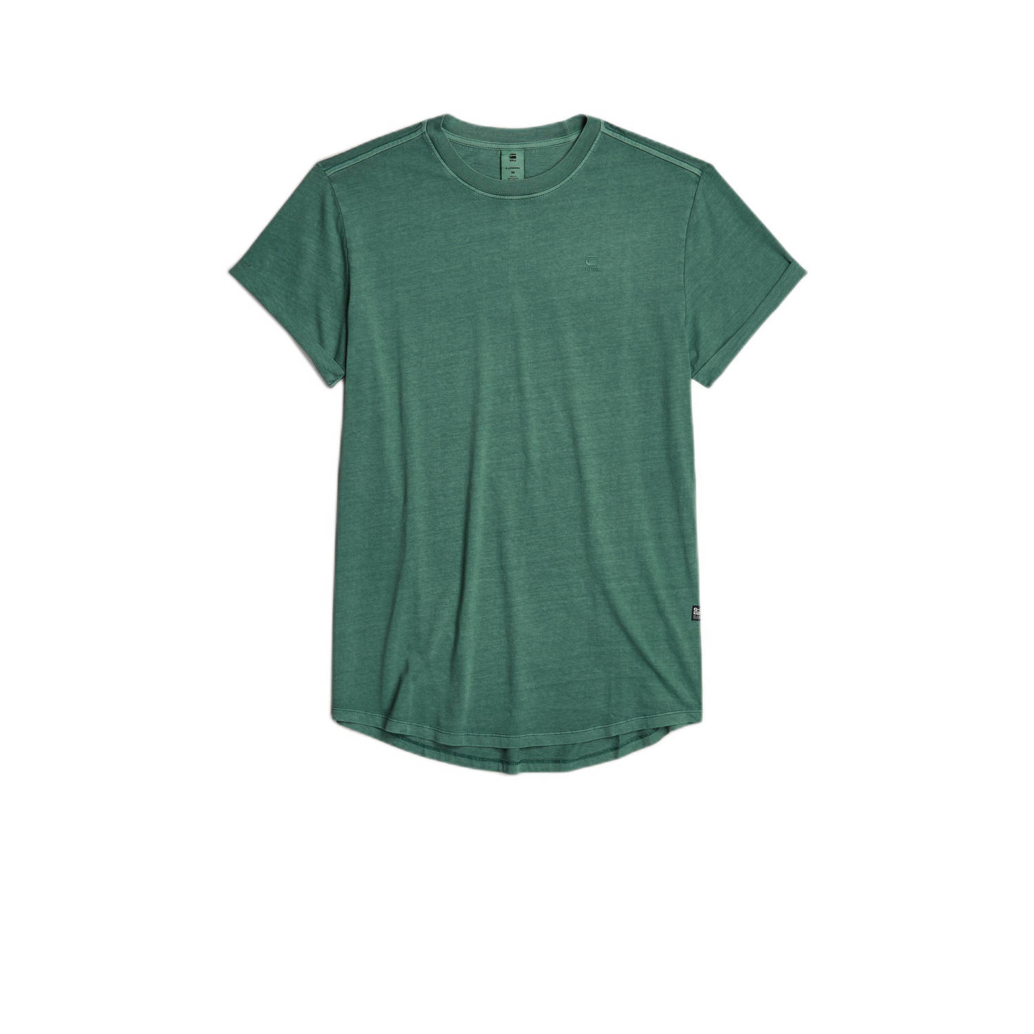 G-Star Korte Mouw T-shirt Lash D16396-2653-G472 Green Heren