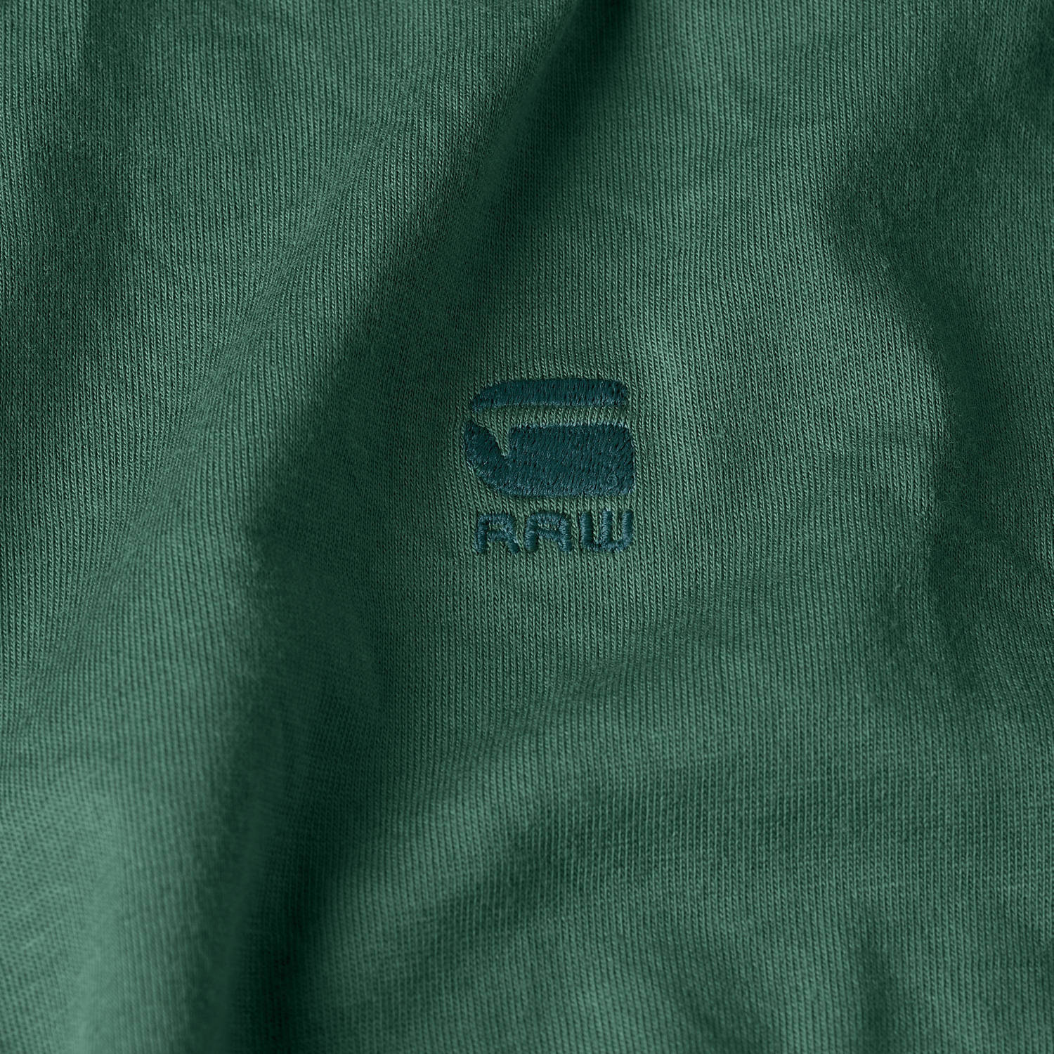 G-STAR slim fit T-shirt Nifous met logo donkergroen