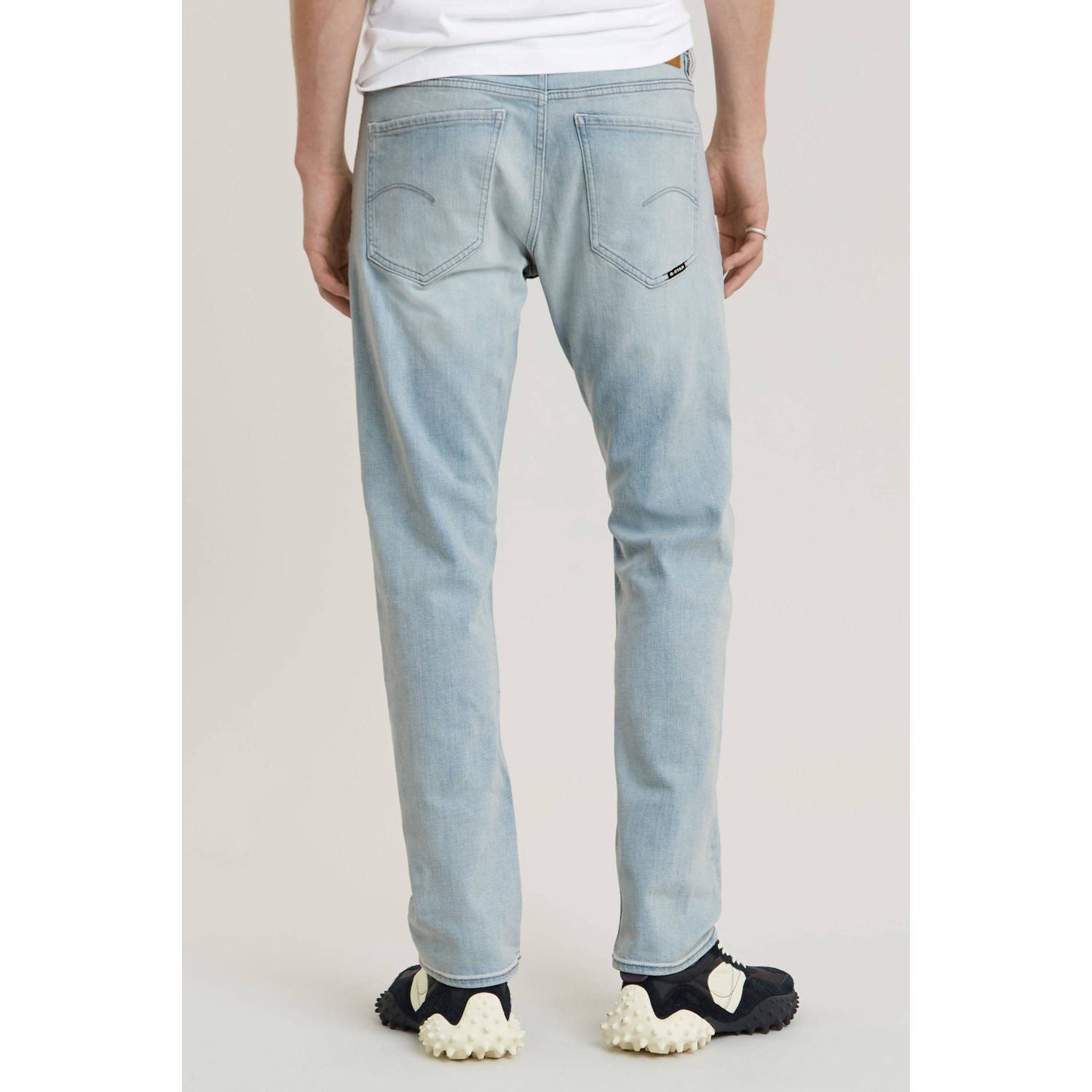 G-Star RAW Mosa straight fit jeans lichtblauw