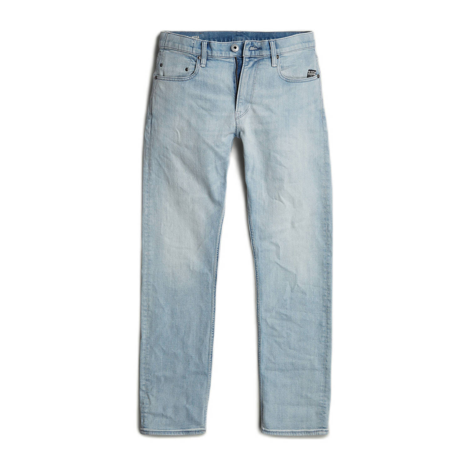 G-Star RAW Mosa Straight Jeans Lichtblauw Heren