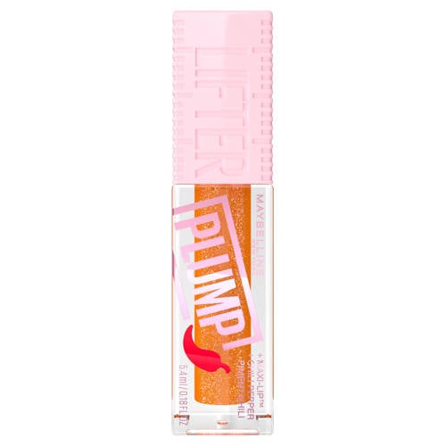 Maybelline New York Lifter Plump lipgloss - 008 Hot Honey afbeelding