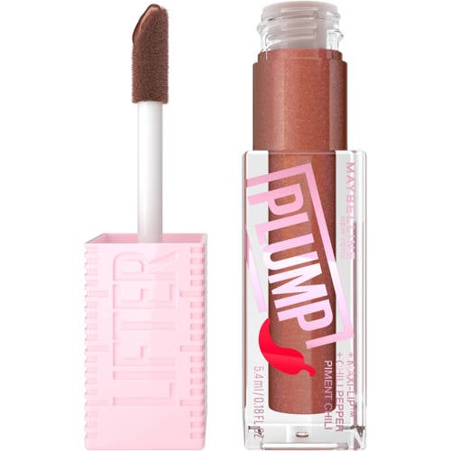 Wehkamp Maybelline New York Lifter Plump lipgloss - 007 Cocoa Zing aanbieding