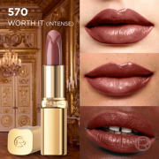 thumbnail: L'Oréal Paris Color Riche Satin lippenstift - 570 Worth It Intense