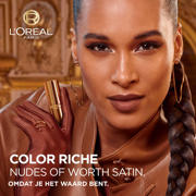 thumbnail: L'Oréal Paris Color Riche Satin lippenstift - 570 Worth It Intense