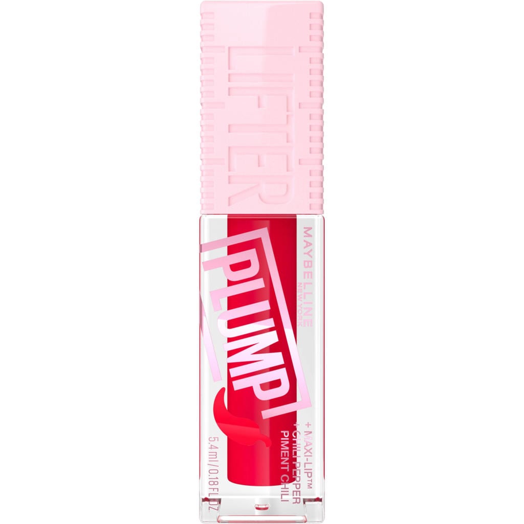 Maybelline New York Lifter Plump effect lipgloss - 004 Red Flag