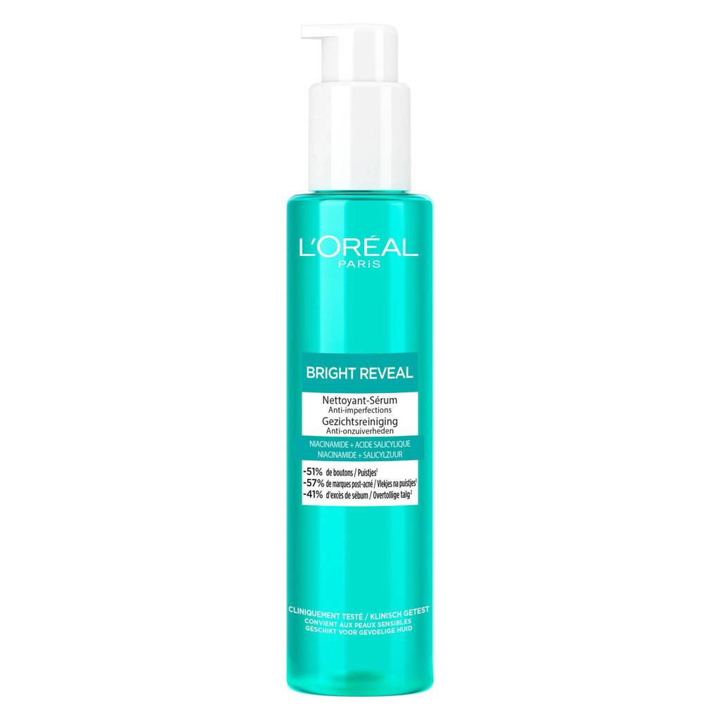 L'Oréal Paris Bright Reveal Dark Spot Anti-onzuiverheden gezichtsreiniger - 150 ml