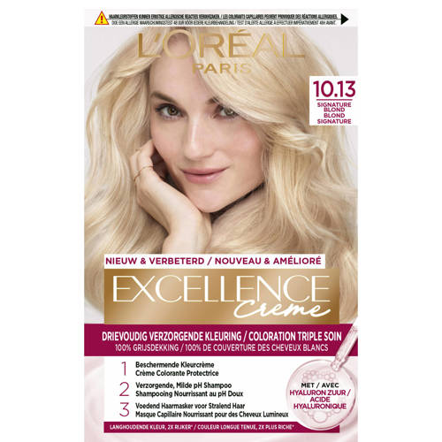 L'Oréal Paris Crème permanente haarkleuring 10.13 - Signature Blond afbeelding