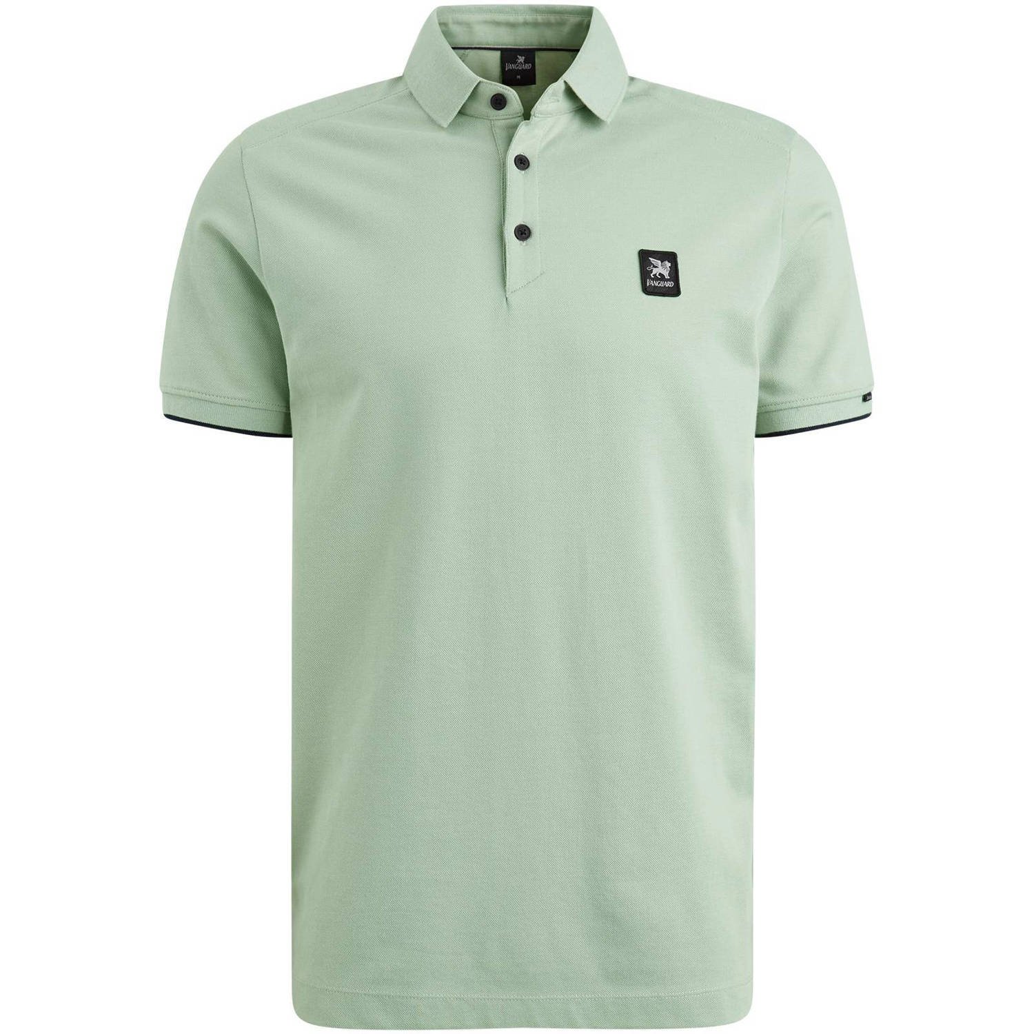 VANGUARD Heren Polo's & T-shirts Short Sleeve Polo Pique Mint